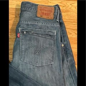 Mens Levi's 527 Bootcut Jeans 32”x32"